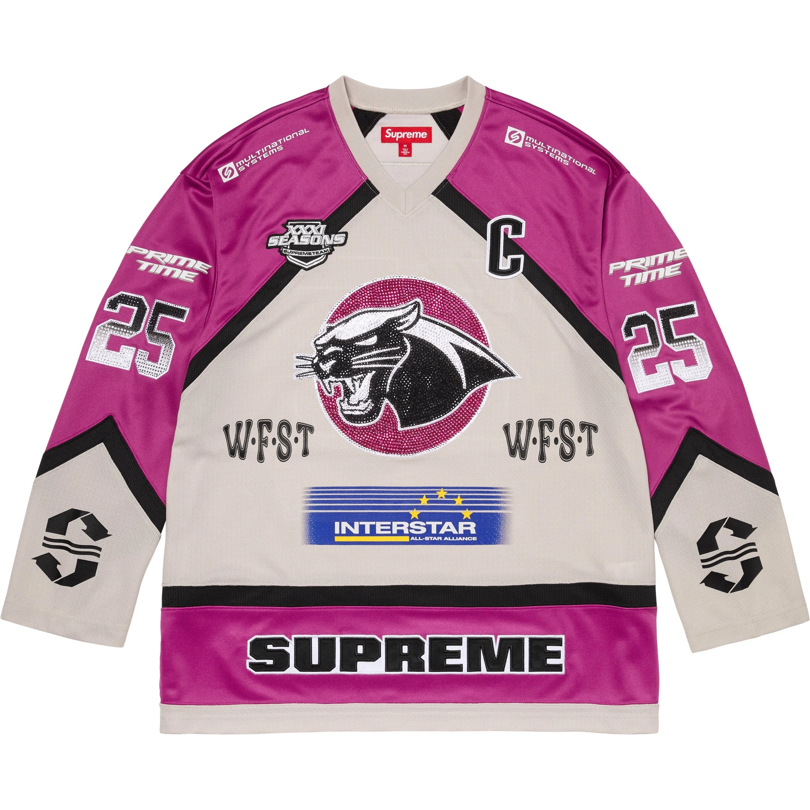 Rhinestone Hockey Jersey view 12
